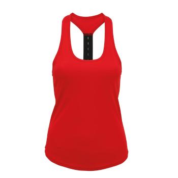 TriDri® Dámské funkční tílko - Ohnivě červená | S