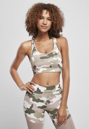 Urban Classics Ladies Tech Mesh Bra duskrose camo - M