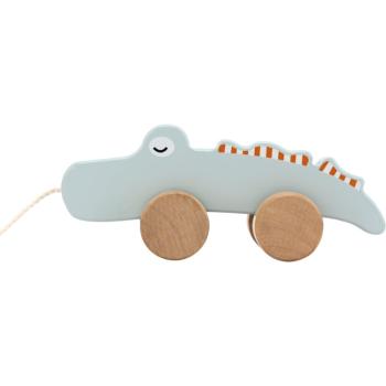 Tryco Wooden Crocodile Pull-Along Toy hračka ze dřeva 1 ks