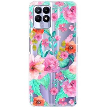 iSaprio Flower Pattern 01 pro Realme 8i (flopat01-TPU3-Rlm8i)