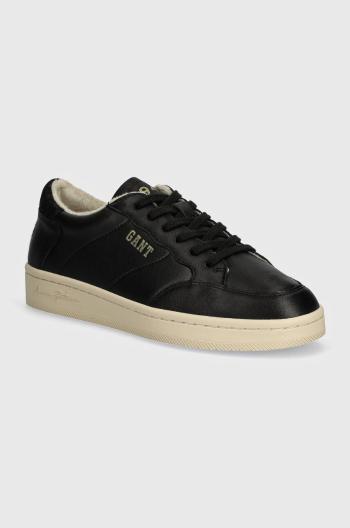 Kožené sneakers boty Gant PREPLA černá barva, 29531651 G00