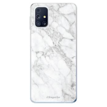 Odolné silikonové pouzdro iSaprio - SilverMarble 14 - Samsung Galaxy M31s