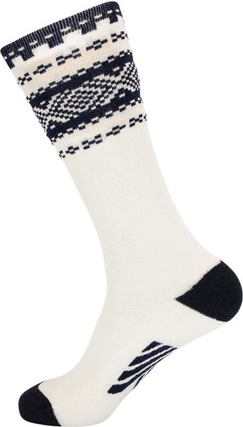 Dale of Norway Cortina Knee Sock Off White/Navy M Ponožky