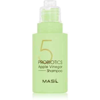 MASIL 5 Probiotics Apple Vinegar hloubkově čisticí šampon na vlasy a vlasovou pokožku 50 ml