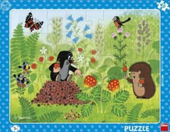 Puzzle 40 Krtek a jahody deskové