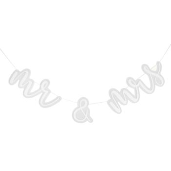 Amscan Banner - Mr & Mrs Elegant