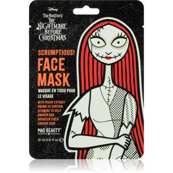 Mad Beauty Nightmare Before Christmas Sally rozjasňující plátýnková maska 25 ml