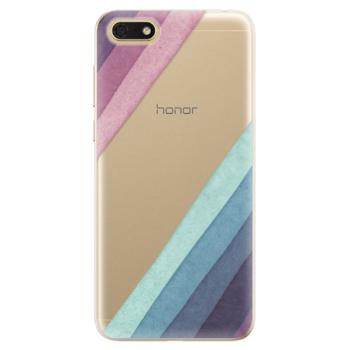 Odolné silikonové pouzdro iSaprio - Glitter Stripes 01 - Huawei Honor 7S