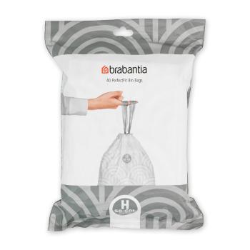 Sáčky do odpadkového koše H PERFECTFIT Brabantia 50-60 l, 40 ks