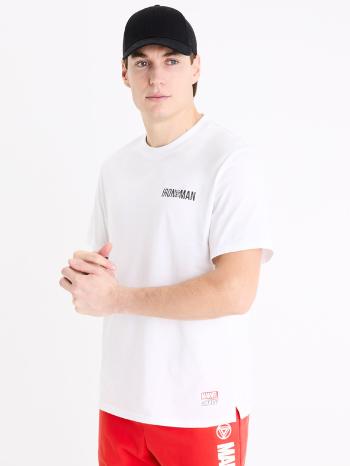 Celio Marvel  Iron Man Póló Fehér