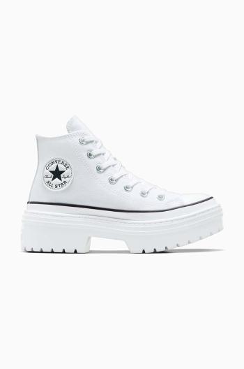 Kecky Converse Chuck Taylor All Star Lugged Heel dámské, bílá barva, A10364C