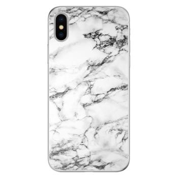 Odolné silikonové pouzdro iSaprio - White Marble 01 - iPhone X