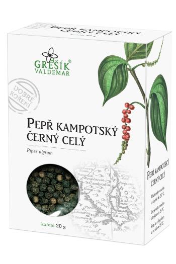 Valdemar Grešík Grešík Pepř kampotský černý celý 20 g