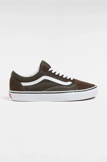 Tenisky Vans Old Skool hnědá barva, VN000CT8D4C1