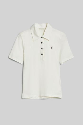 POLOKOŠILE GANT SLIM COT/ELA SS POLO EGGSHELL