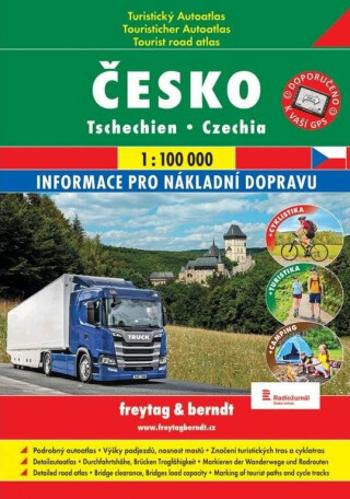 Česko autoatlas 1:100 000 (A4, spirála)