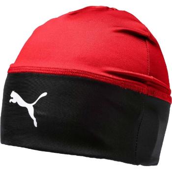 Puma LIGA BEANIE Čepice, červená, velikost