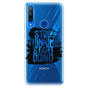 Odolné silikonové pouzdro iSaprio - Start Doing - black - Huawei Honor 9X