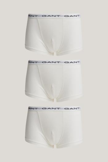 SPODNÍ PRÁDLO GANT TRUNK 3-PACK WHITE