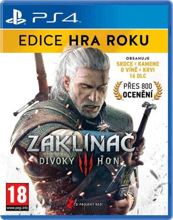 PS4 hra Zaklínač 3 Divoký Hon Edice Hra roku