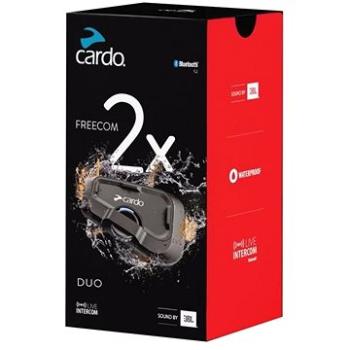 Cardo FREECOM 2X (JBL) DUO Interkom na motocykl pro 2 osoby (CAR FRC2X103)