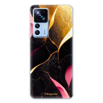 Odolné silikonové pouzdro iSaprio - Gold Pink Marble - Xiaomi 12T / 12T Pro