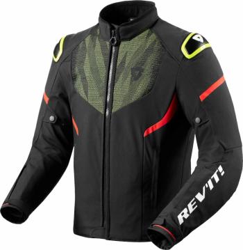 Rev'it! Hyperspeed 2 H2O Black/Neon Yellow S Textilní bunda