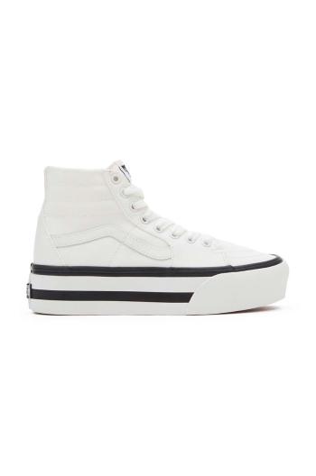 Kecky Vans SK8-Hi Tapered Stackform dámské, bílá barva, VN000CN5YB21