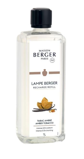 Maison Berger Paris Náplň do katalytické lampy Jantarový tabák Amber Tobacco (Lampe Recharge/Refill) 1000 ml