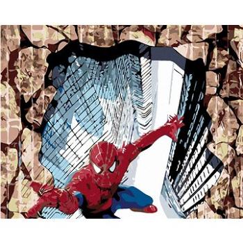 Diamondi - Diamantové malování - SPIDERMAN 3D, 40x50 cm, Vypnuté plátno na rám (603735B)