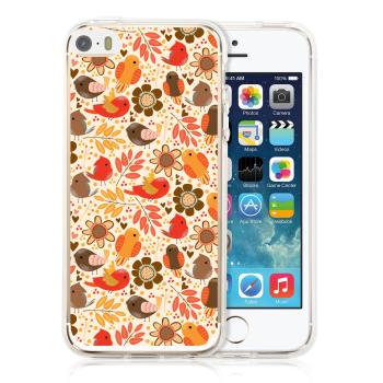 MY ART kryt Apple iPhone 5 / 5S / SE BIRDS (004) (004)