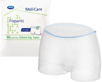 Inkontinencia betét MOLICARE Fixpants rövidszárú rögzítőnadrág XL (100 - 160) 3 db