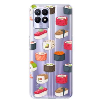 Odolné silikonové pouzdro iSaprio - Sushi Pattern - Realme 8i