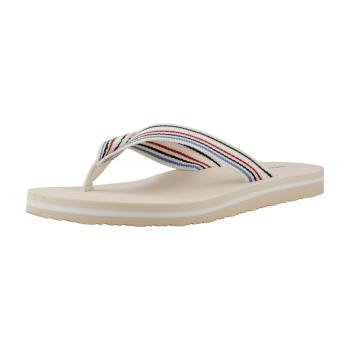 Tommy Hilfiger  TH STRIPES BEACH SANDAL  Žabky Béžová