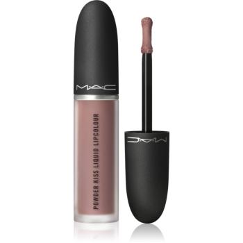 MAC Cosmetics Powder Kiss Liquid Lipcolour matná tekutá rtěnka odstín It's Personal 5 ml