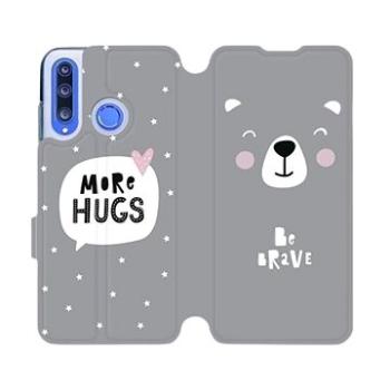 Flipové pouzdro na mobil Honor 20 Lite - MH06P Be brave - more hugs (5903226899760)