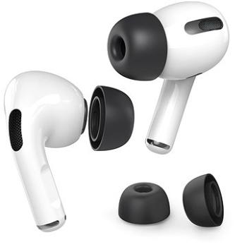 Ahastyle silikonové Earhooks pro AirPods pro black 3ks (PT99-black-1L-1M-1S)