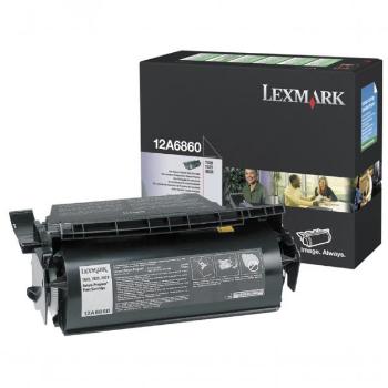 LEXMARK 12A6860 - originální toner, černý, 10000 stran