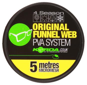 Korda pva náhradní punčocha funnel web micromesh refill 40 mm - 5 m