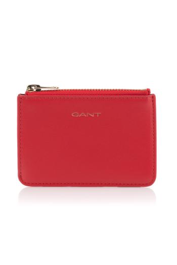 POUZDRO GANT LEATHER ZIP POUCH BRIGHT RED