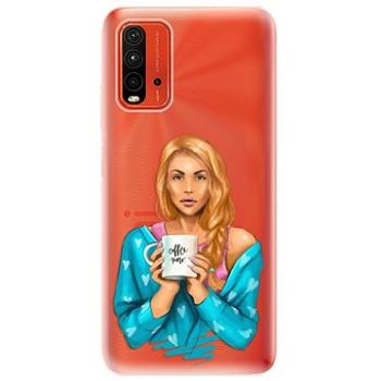 iSaprio Coffe Now - Redhead pro Xiaomi Redmi 9T (cofnored-TPU3-Rmi9T)