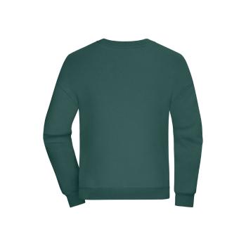 James & Nicholson (Daiber) Oversize mikina UNISEX - Kouřově zelená | L