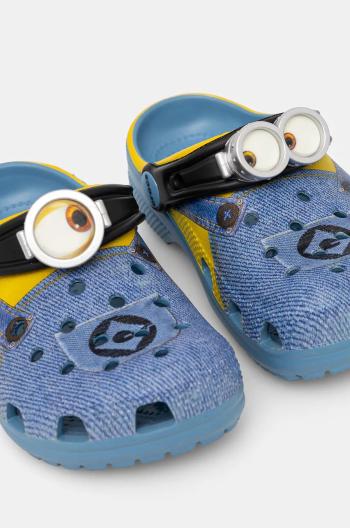 Dětské pantofle Crocs DESPICABLE ME CLASSIC CLOG modrá barva, 209496