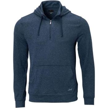 GREGNORMAN 1/4 ZIP HOODIE Pánská golfová mikina, tmavě modrá, velikost