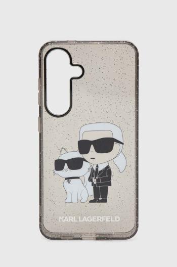 Obal na telefon Galaxy Karl Lagerfeld S24 S921 černá barva, KLHCS24SHNKCTGK