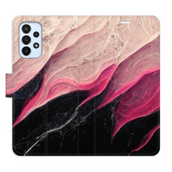 Flipové pouzdro iSaprio - BlackPink Marble - Samsung Galaxy A23 / A23 5G