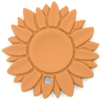 O.B Designs Sunflower Teether kousátko Ginger 3m+ 1 ks