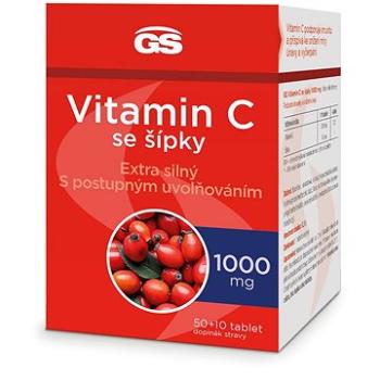 GS Vitamin C1000 + šípky tbl. 50+10 2016 (3272151)