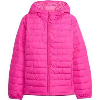 GAP V-FRCH PUFFER LOGO Dívčí bunda, růžová, velikost