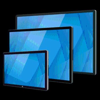 Elo 5554L, 138.6cm (54.6''), Projected Capacitive, 4K, USB-C, Ethernet, kit, black
